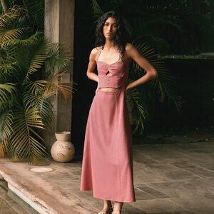 Zara Pink Maxi Dress